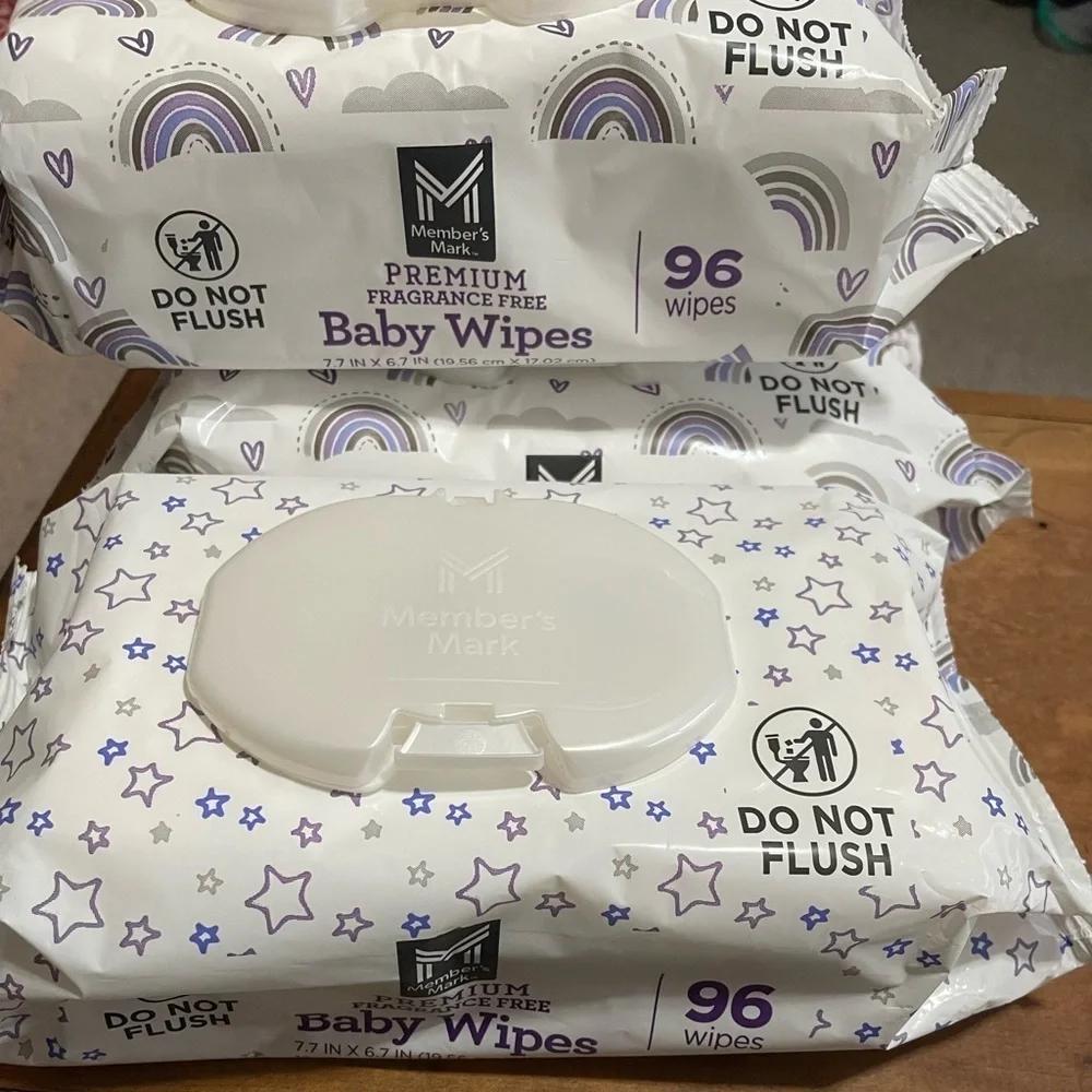 Member's Mark Baby Wipes 288 Count Fragrance Free